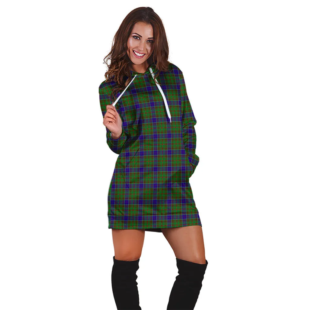 Adam Tartan Hoodie Dress