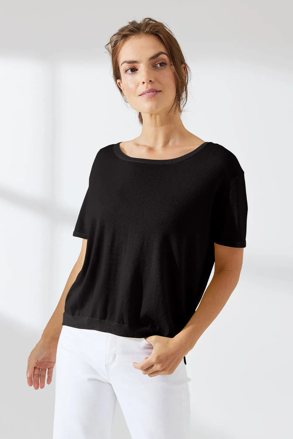 Athena Scoop Tee - Last Chance