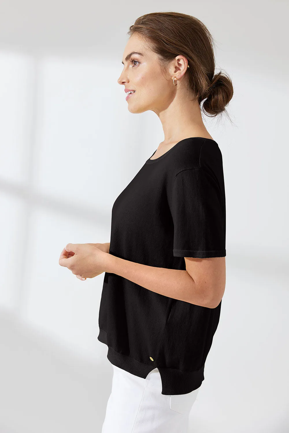 Athena Scoop Tee - Last Chance