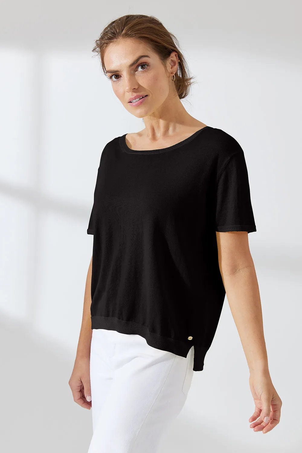 Athena Scoop Tee - Last Chance