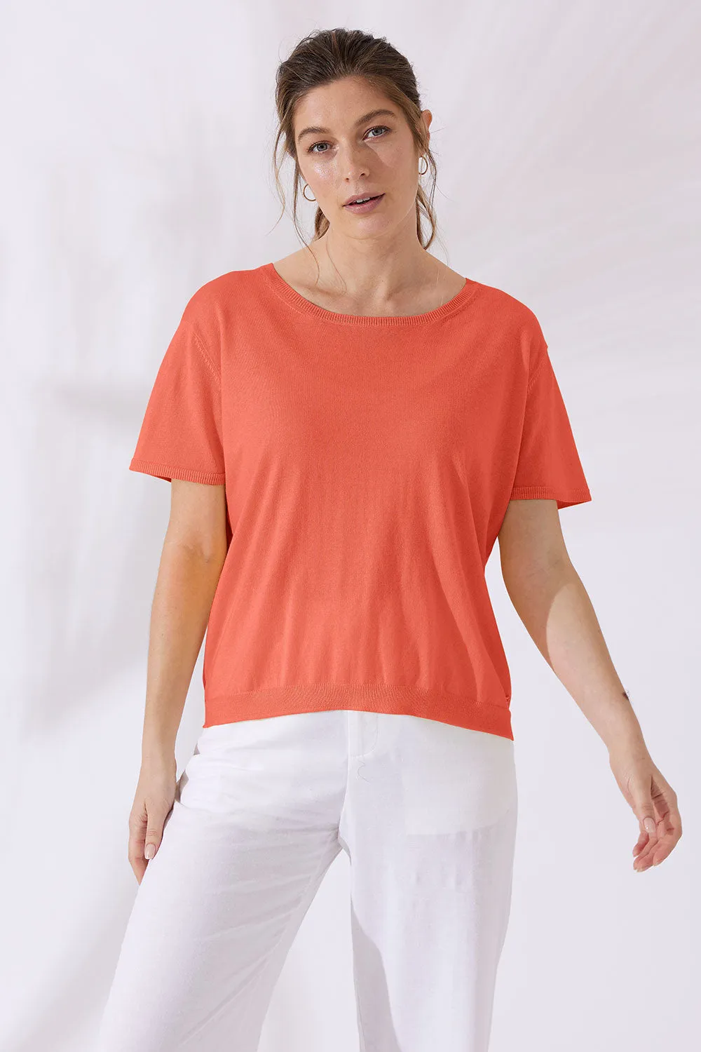 Athena Scoop Tee - Last Chance