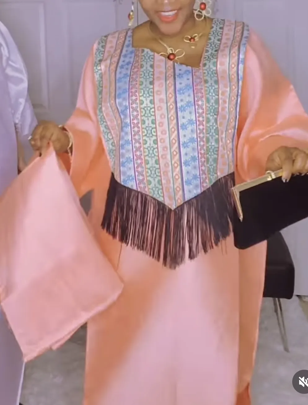 Ayanfe luxury peachy bubu
