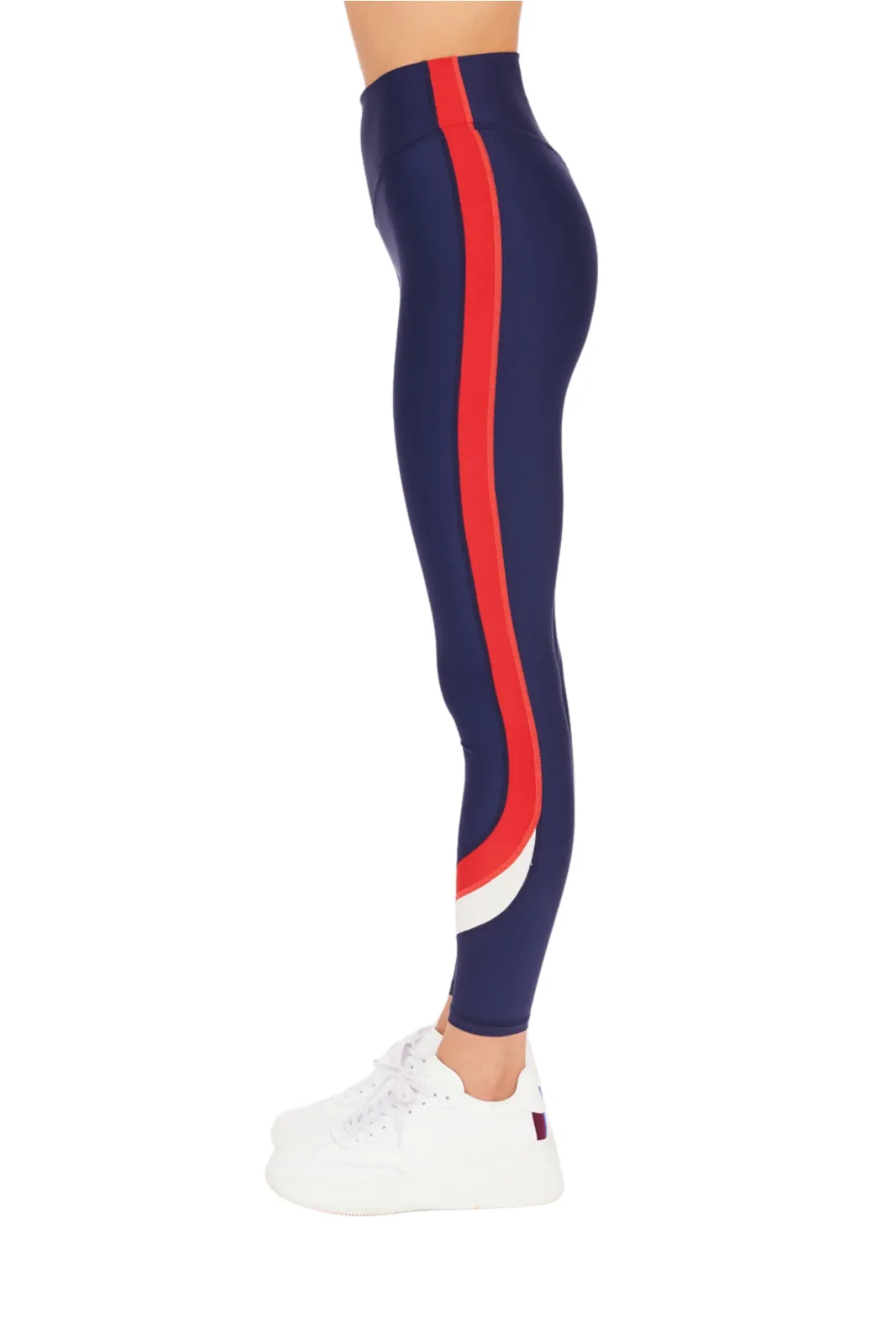 Ballpark 25" High Midi Pant, Navy