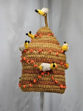 Beehive Knit Novelty Crazy Ski Snowboard Hat Adult Unisex Unique Gift