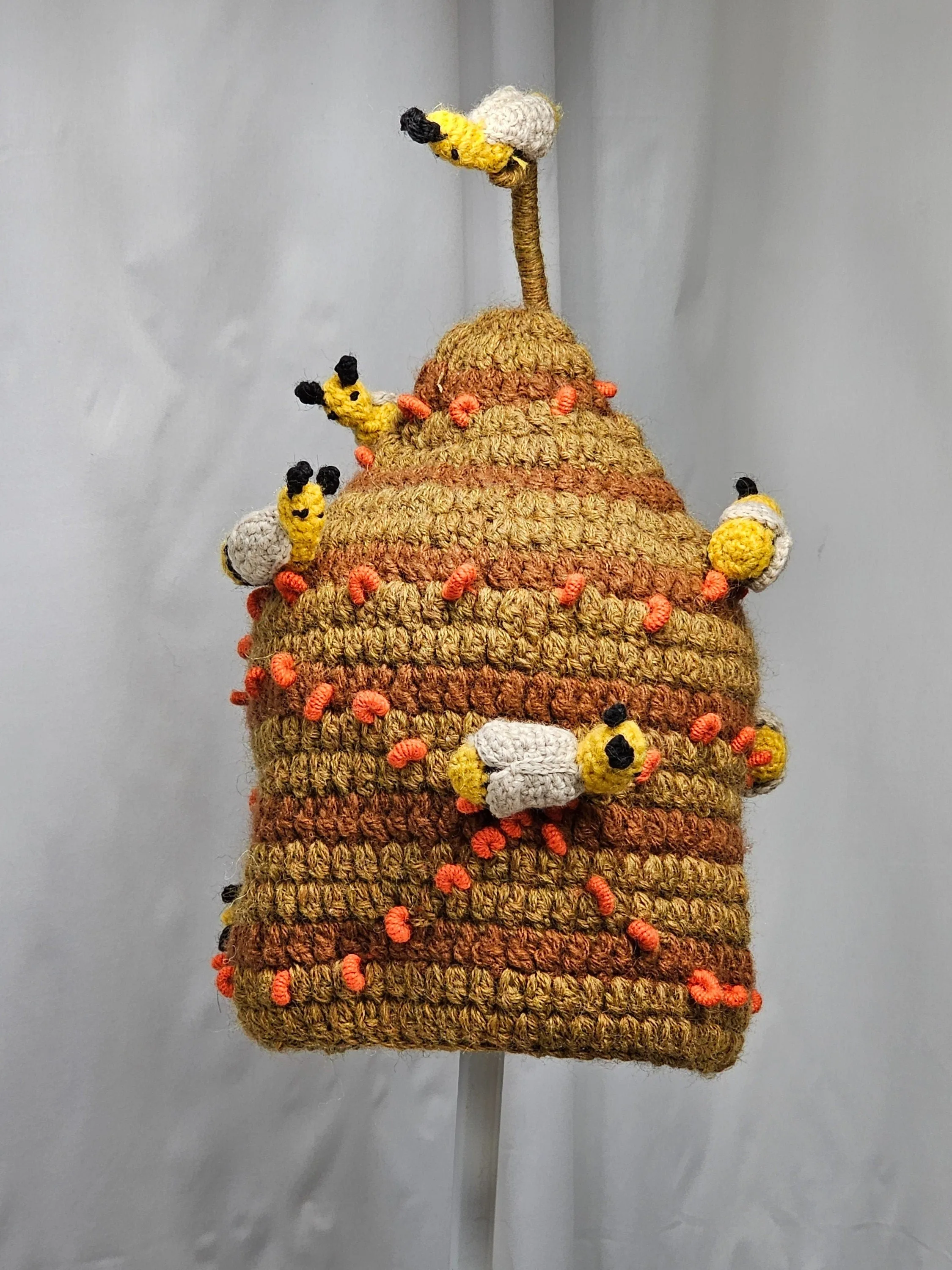 Beehive Knit Novelty Crazy Ski Snowboard Hat Adult Unisex Unique Gift