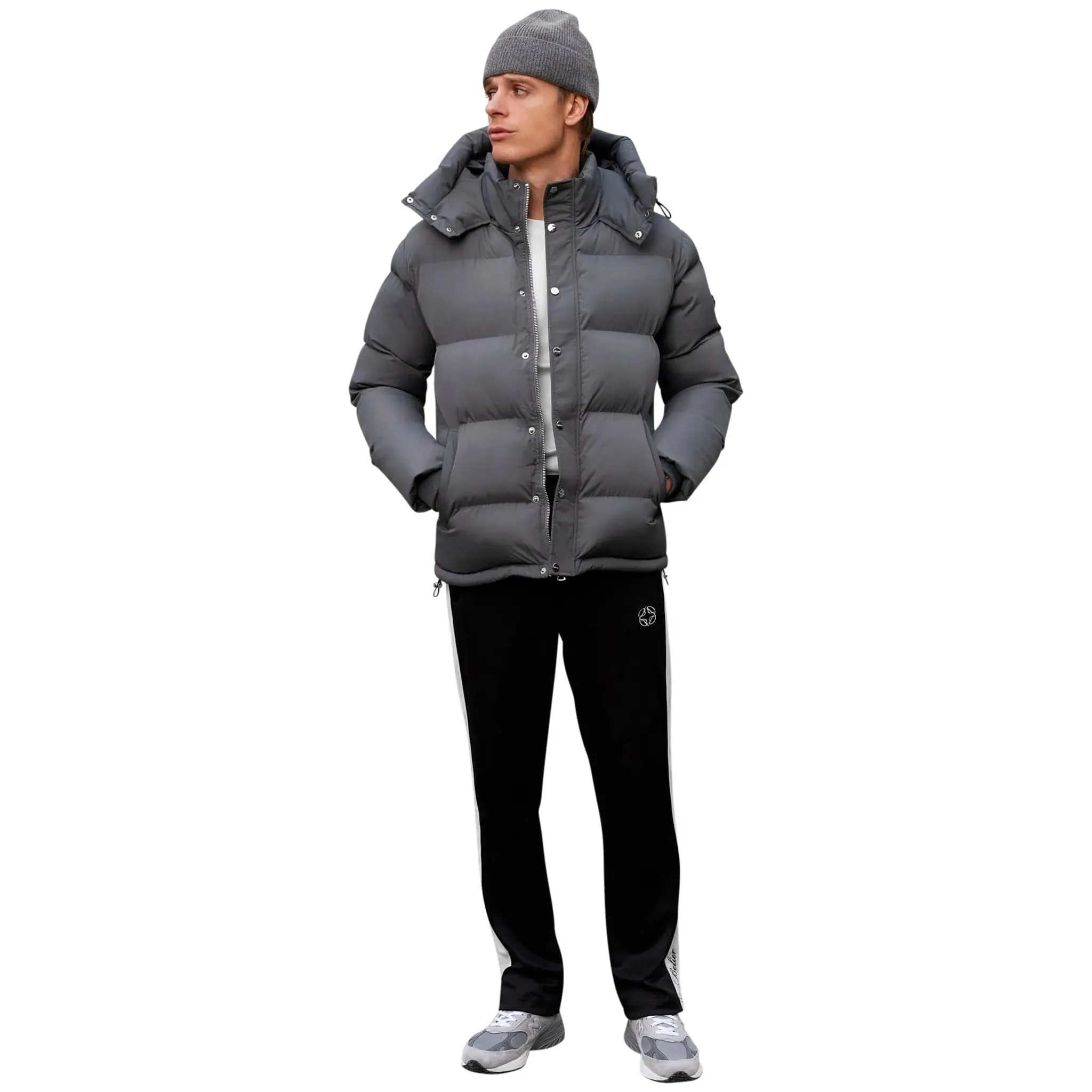 Belier Charcoal Puffer Jacket