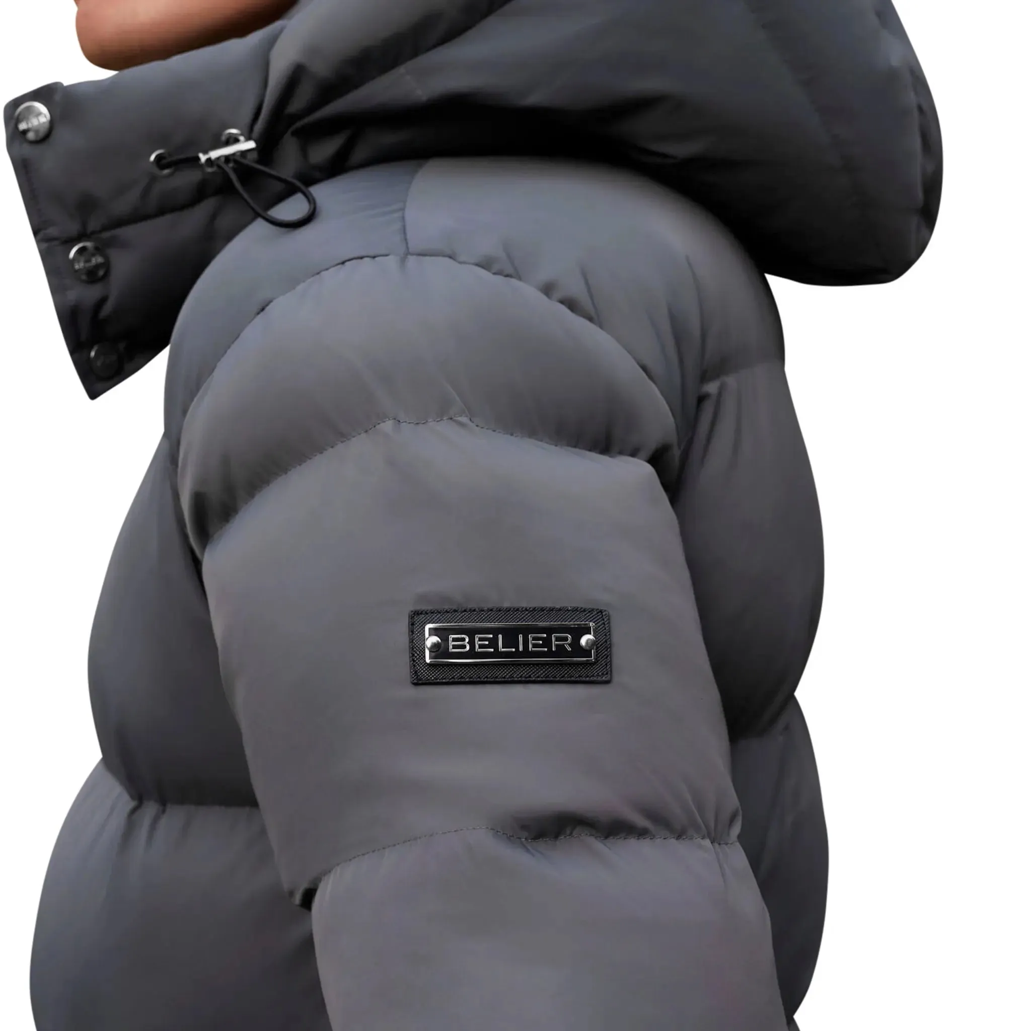 Belier Charcoal Puffer Jacket