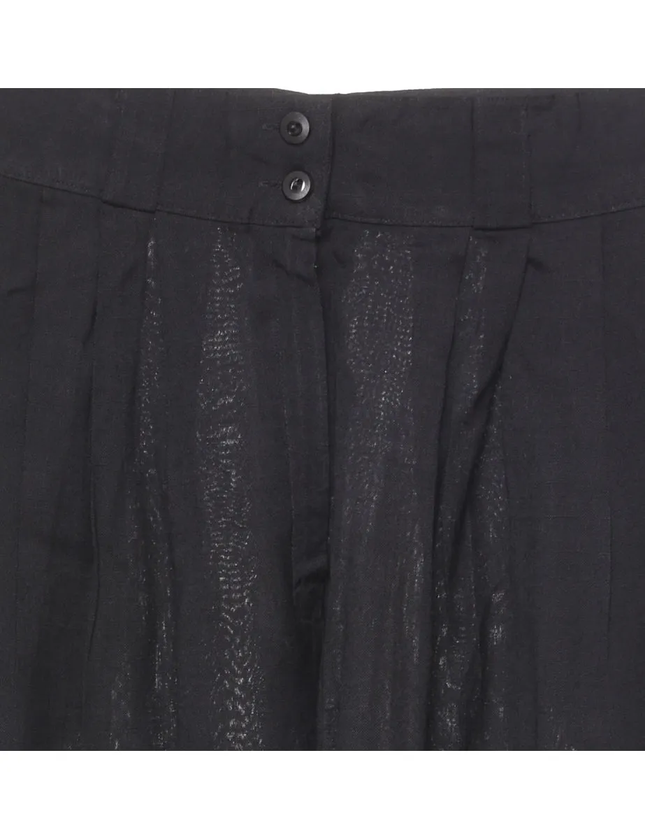 Black Tapered Trousers - W26 L26