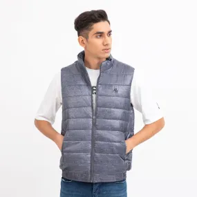 Bomber Jacket-Steel Gray