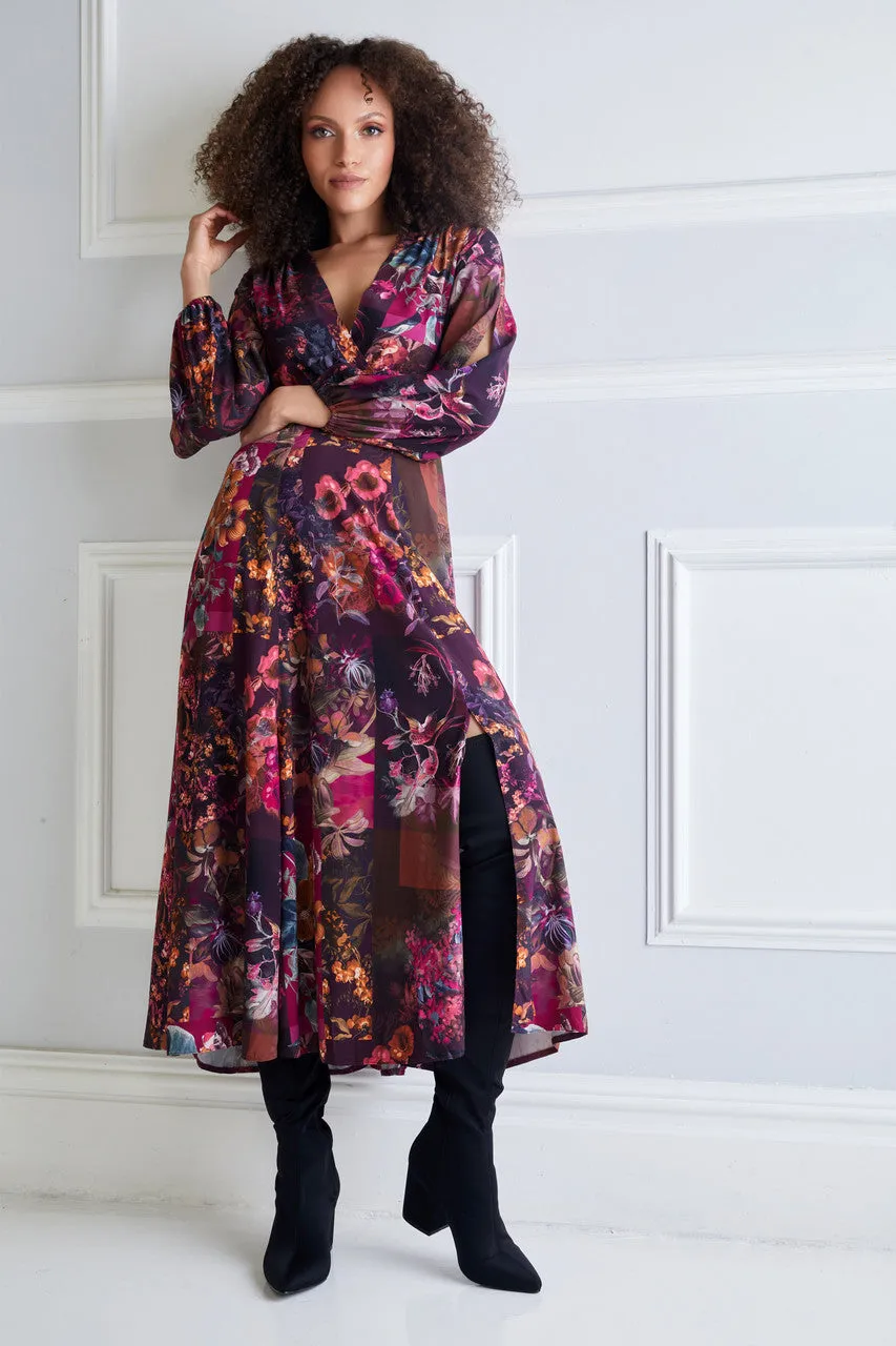 Brenda Print Dress