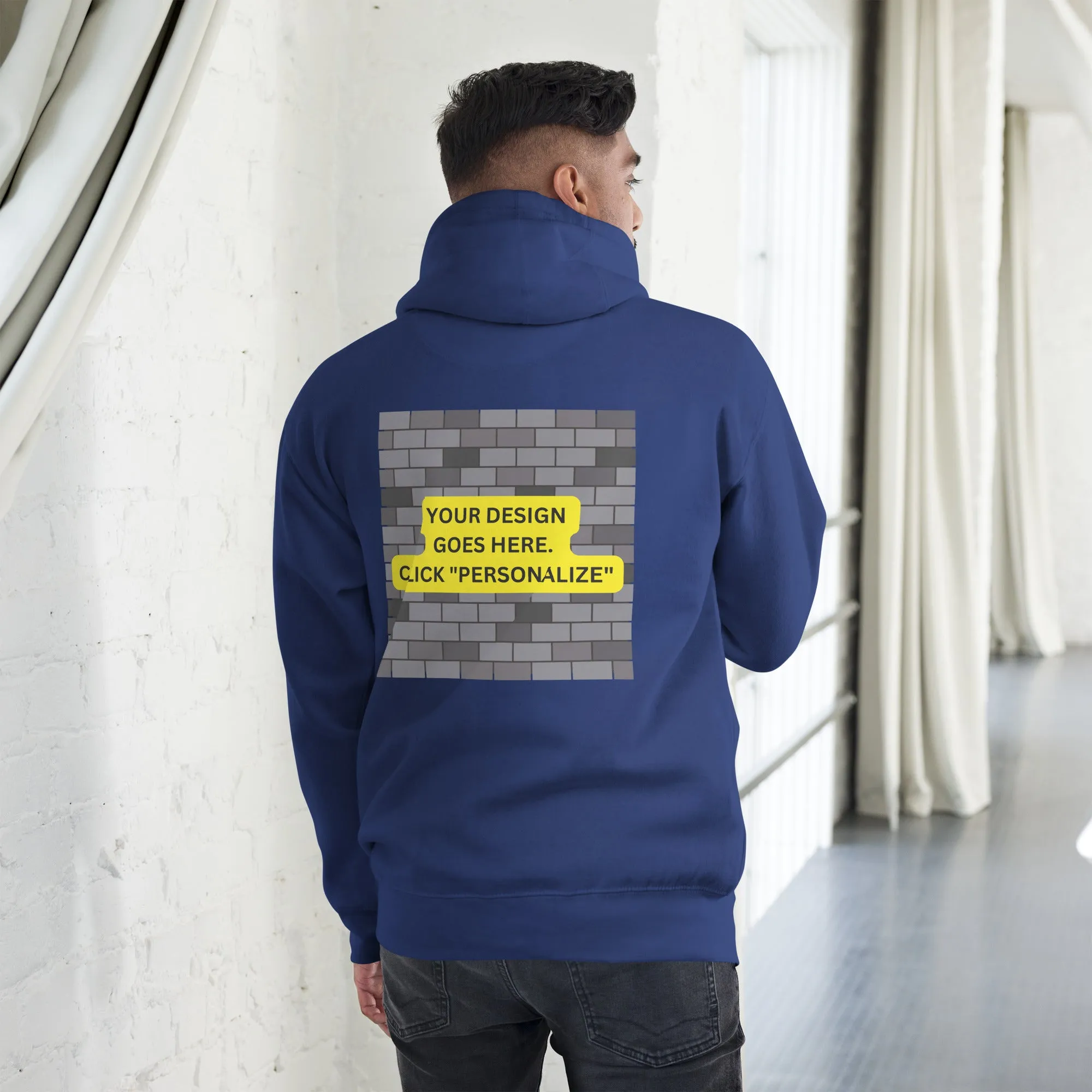 Customize a Hoodie using Your Design!
