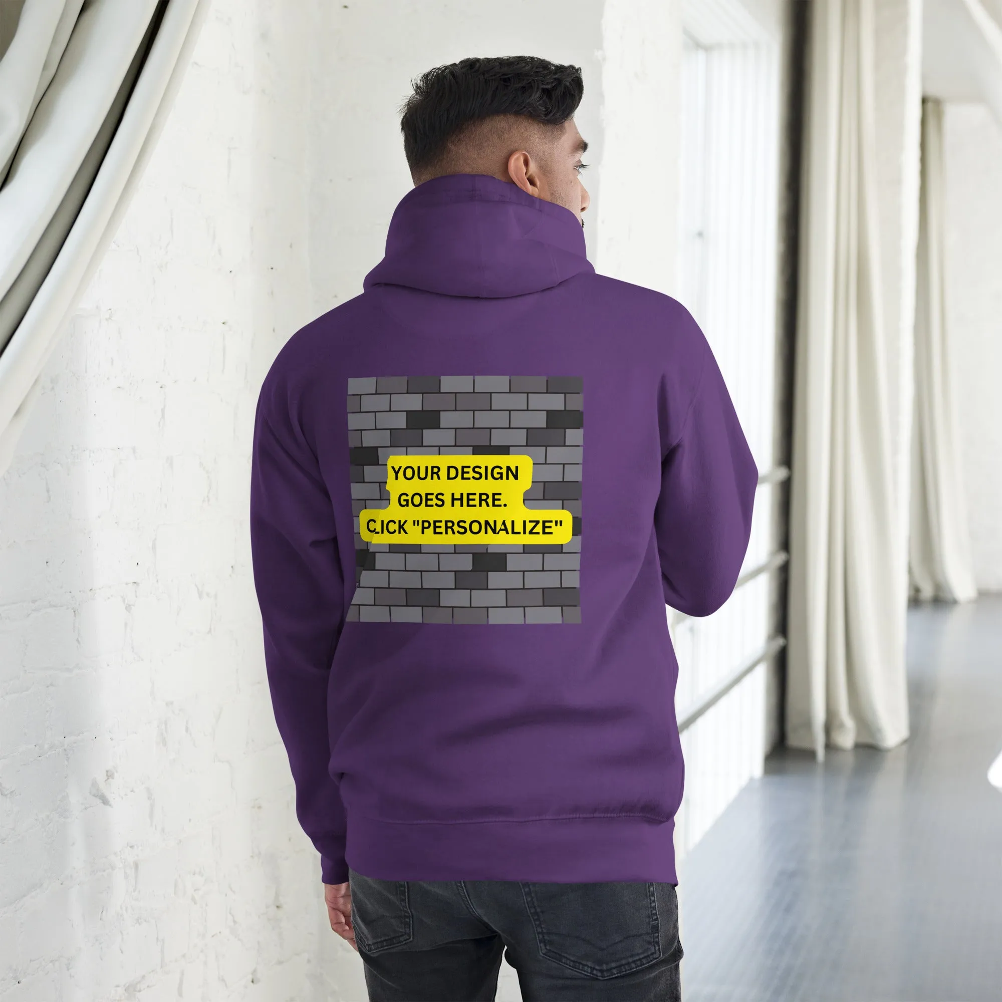 Customize a Hoodie using Your Design!