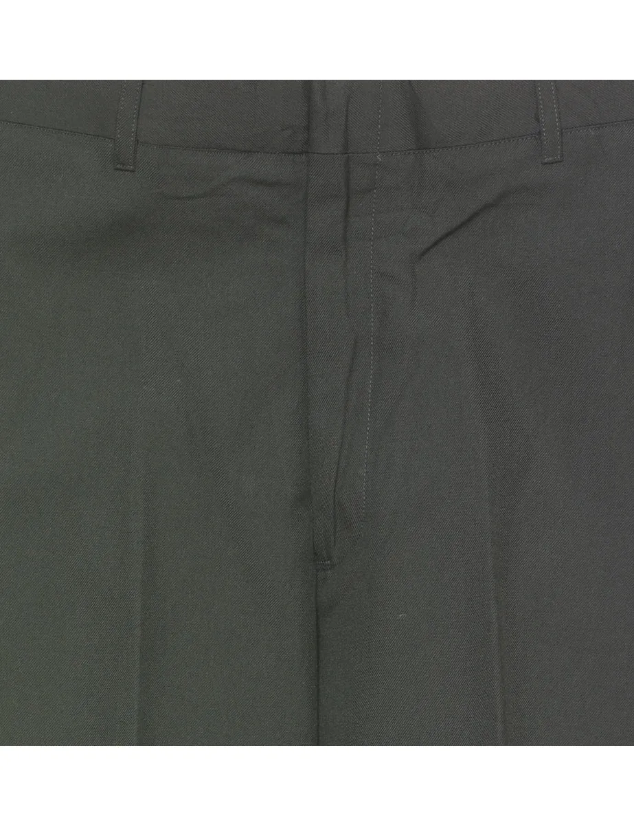 Dark Green Classic Trousers - W33 L29