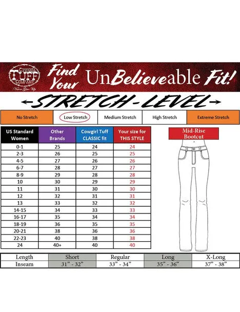 Don't Fence Me In Jeans by Cowgirl Tuff