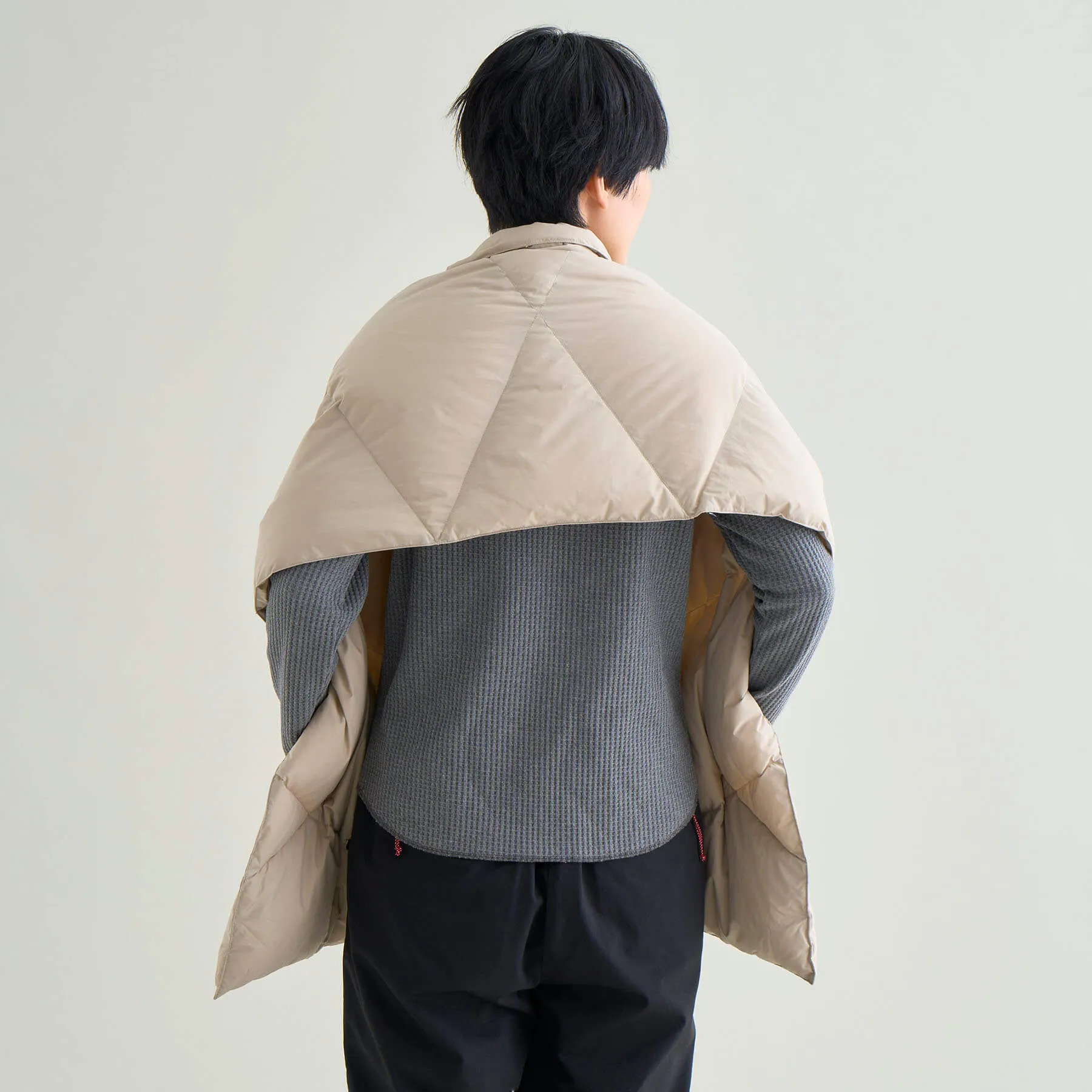 DOWN PONCHO MUFFLER(WOMEN)