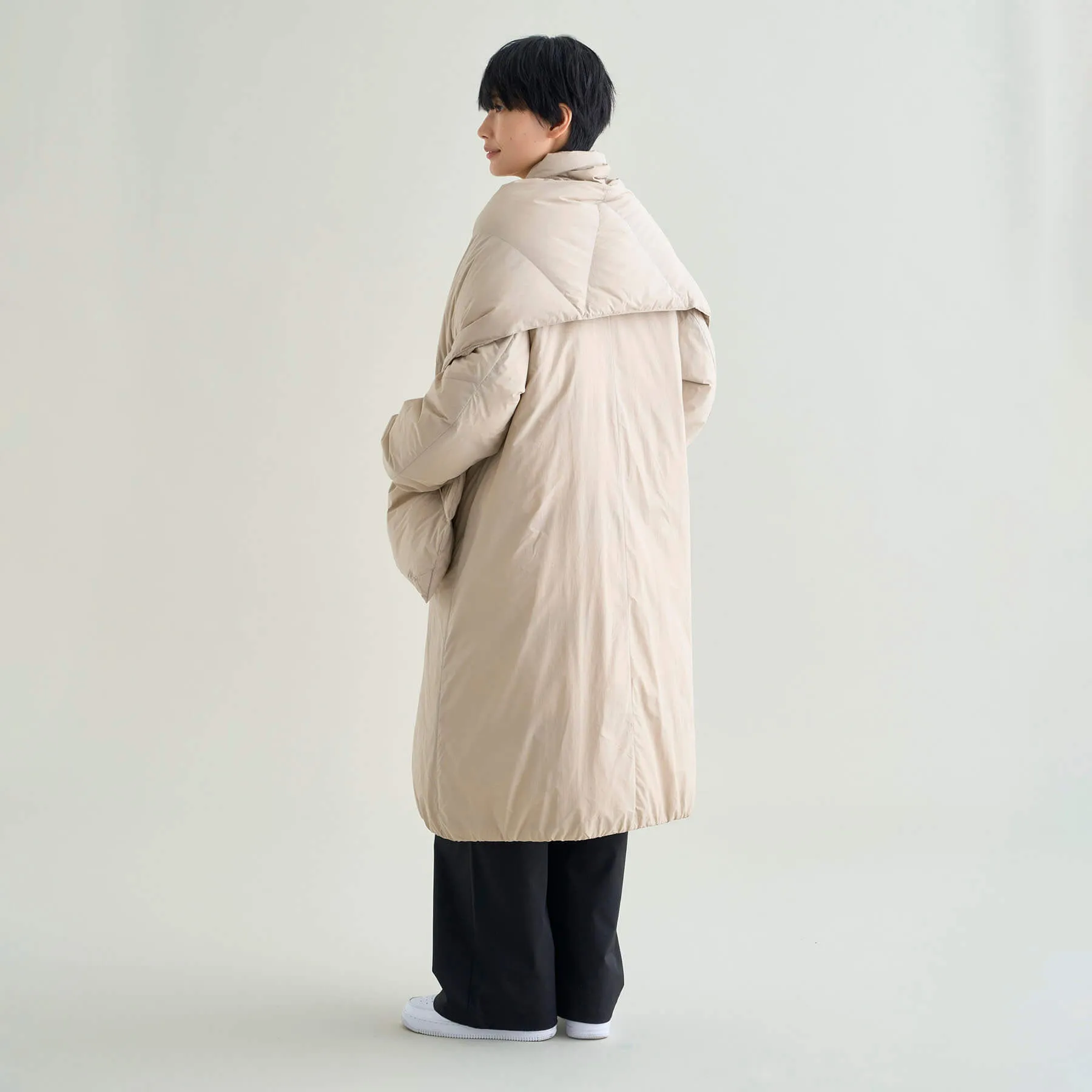 DOWN PONCHO MUFFLER(WOMEN)