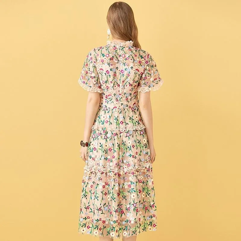 Dream Floral Lace Dress