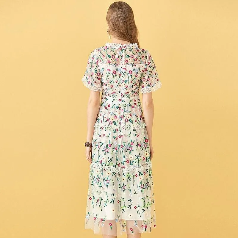 Dream Floral Lace Dress