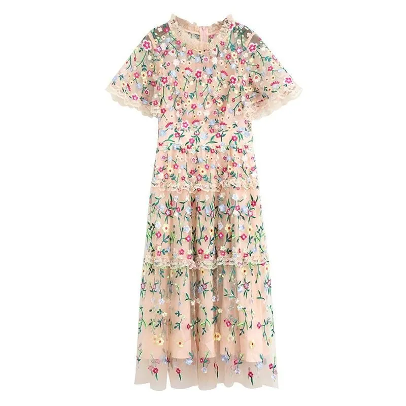 Dream Floral Lace Dress