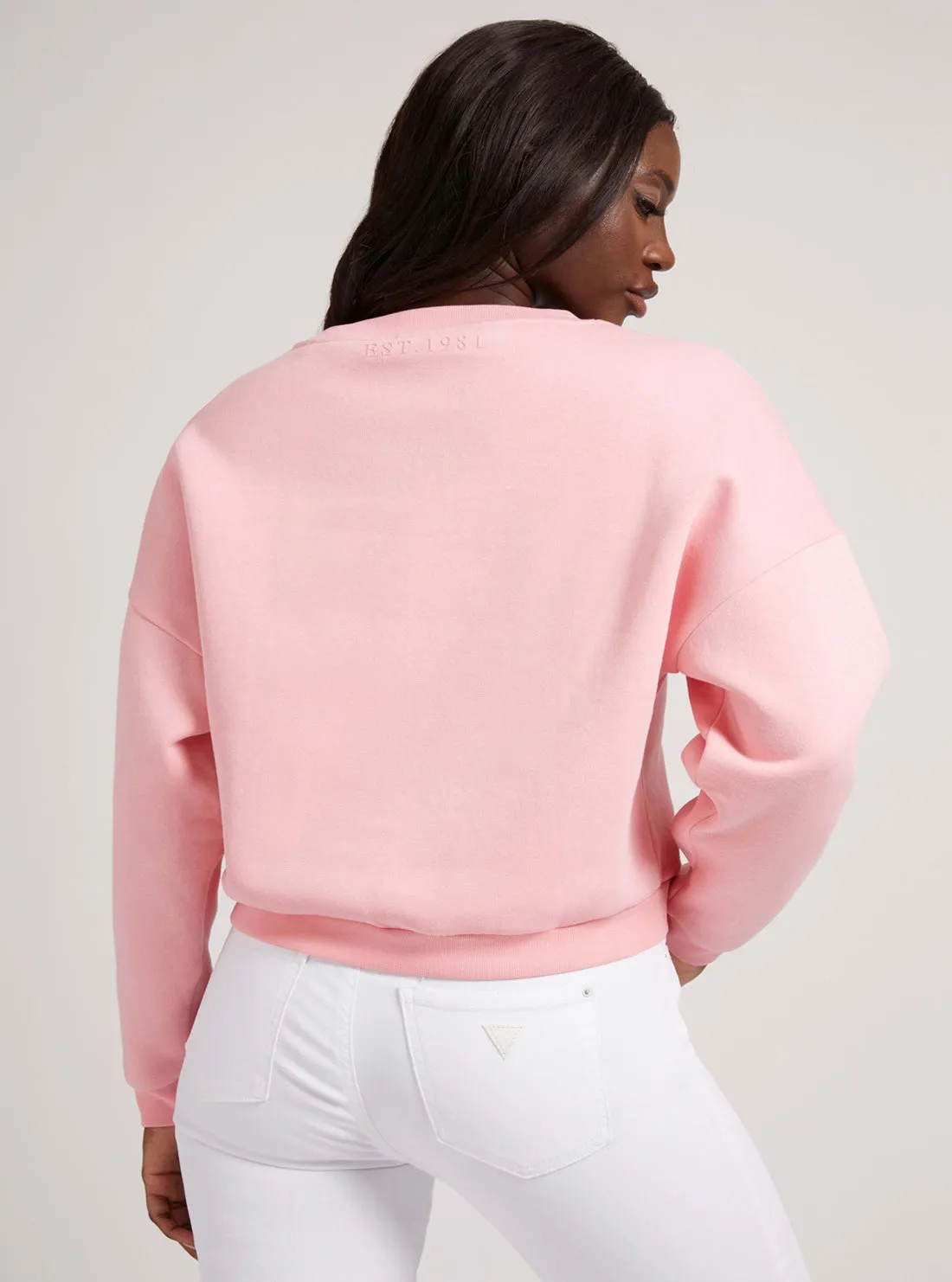 Eco Pink Juliane Logo Jumper