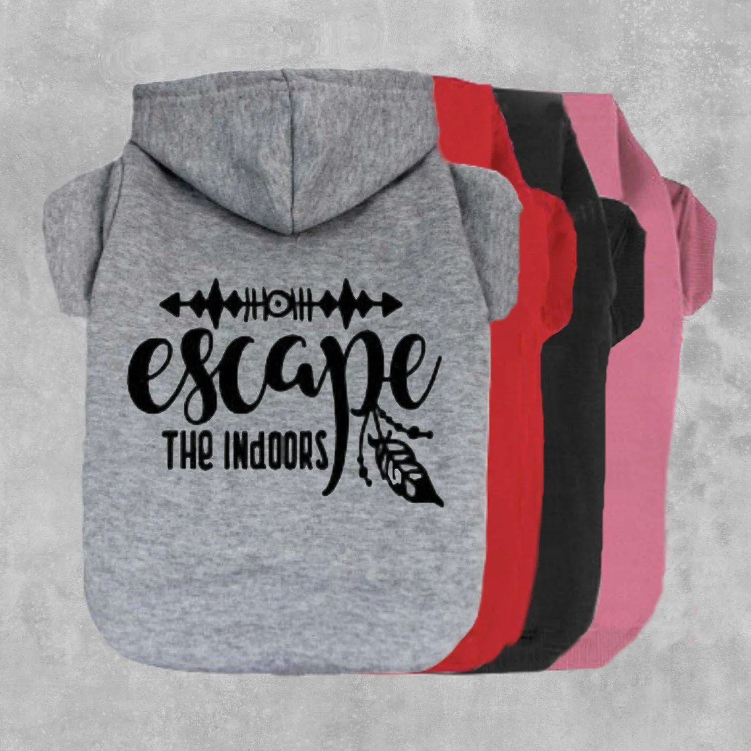 Escape The Indoors Pet Hoodie
