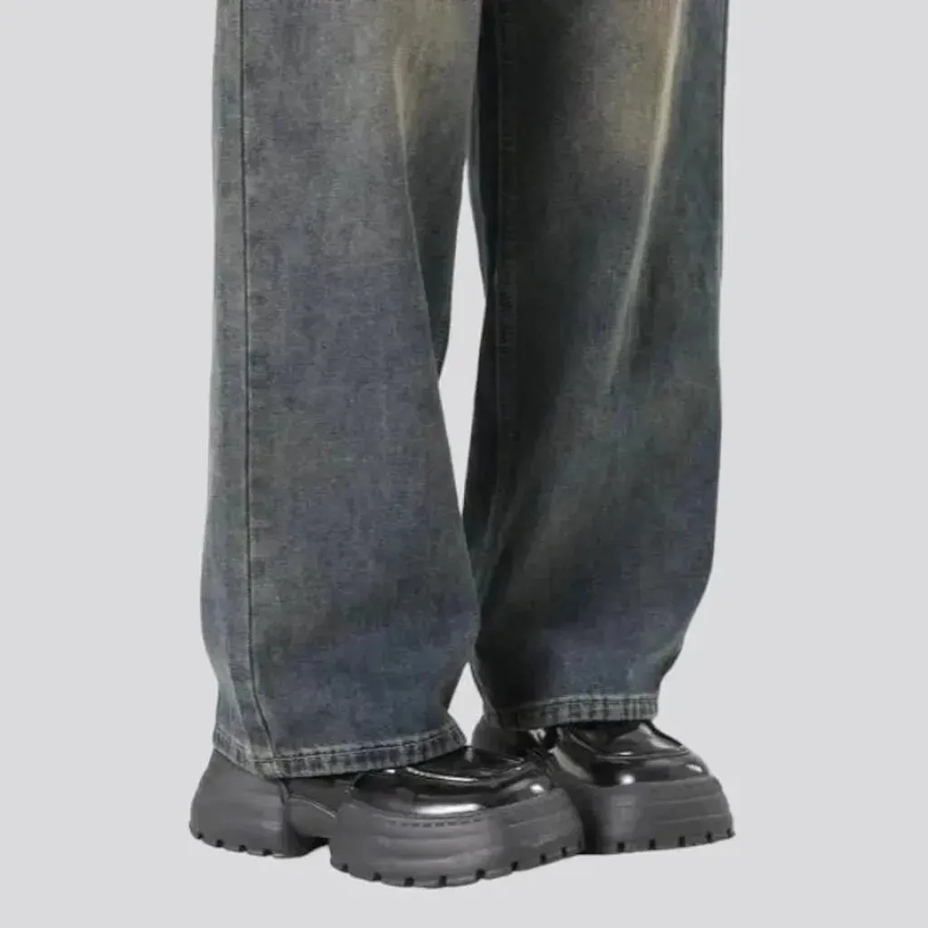 Fashion sanded jeans for women