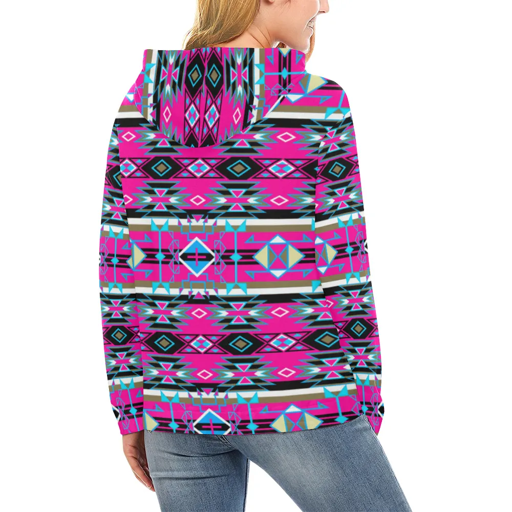 Force of Nature Sunset Storm Hoodie for Women (USA Size)
