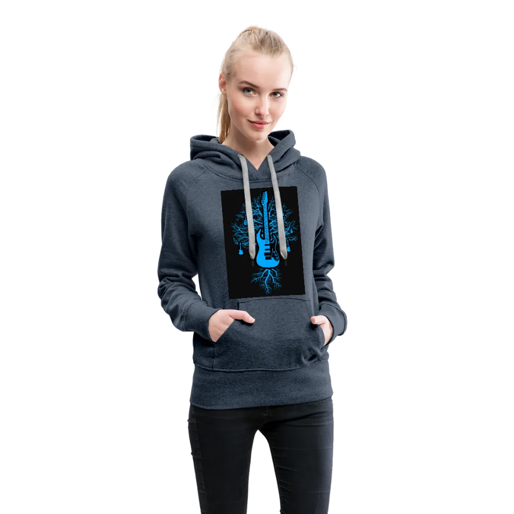 Guitar Tree of Life Women’s Premium Hoodie