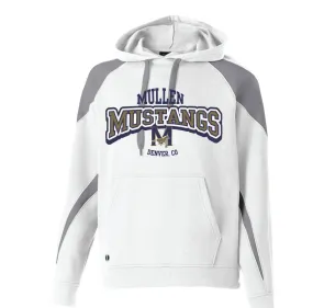 HOLLOWAY WHITE & GRAY HOODIE