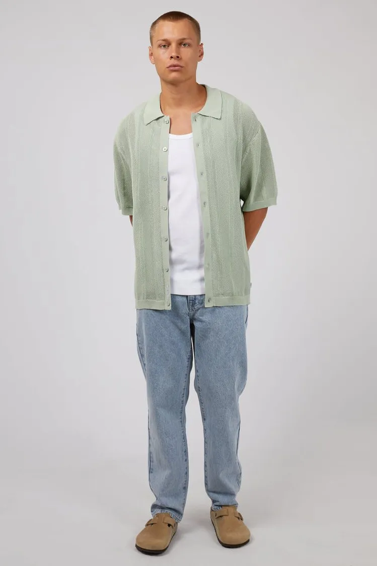 Hurley Knit SS Shirt | Sage