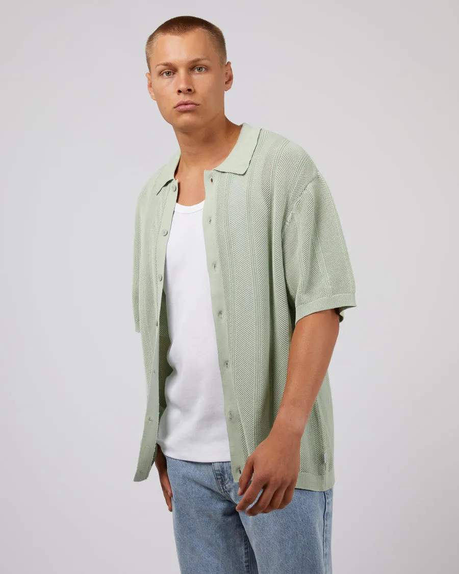 Hurley Knit SS Shirt | Sage