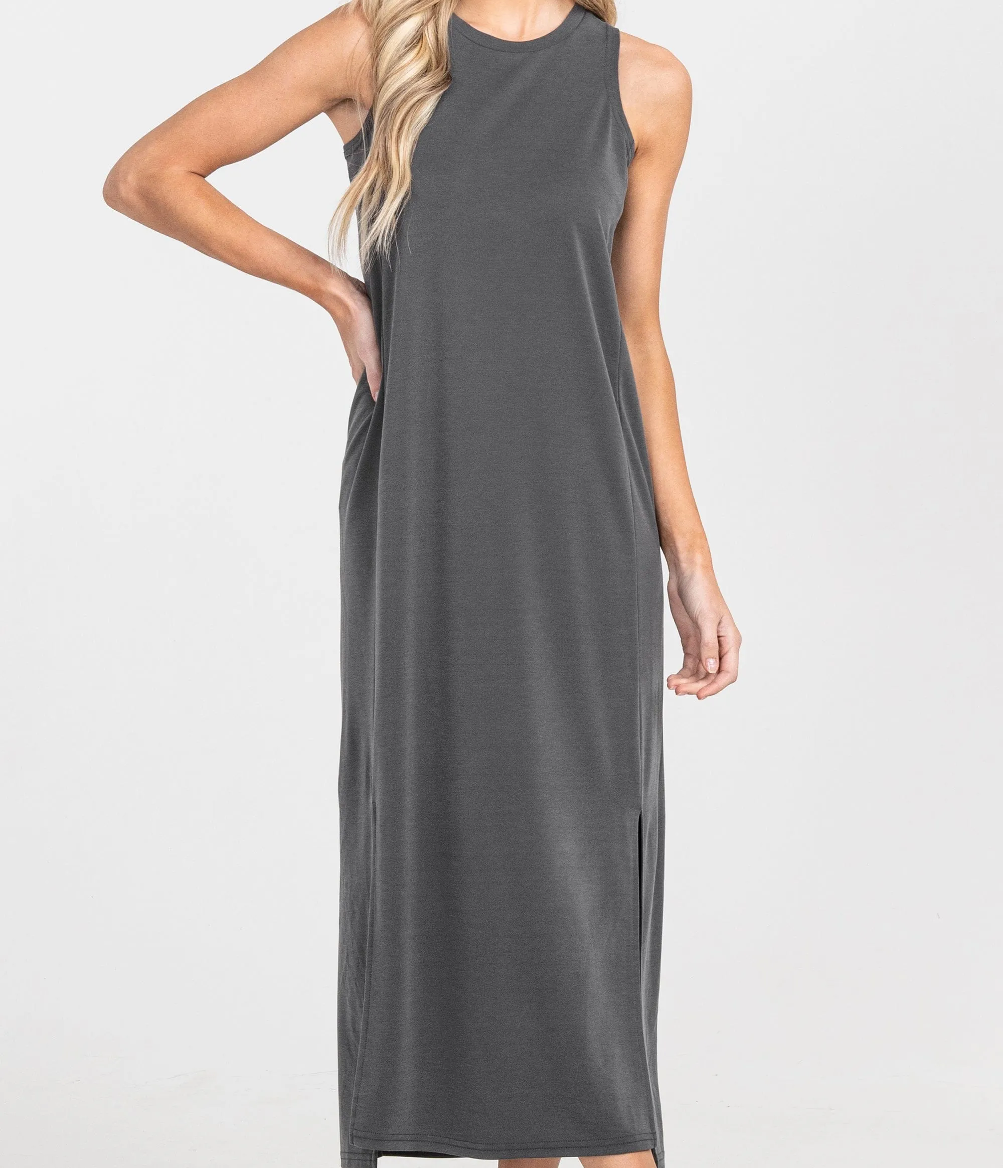 In The Midi Modal Dress - Magnet