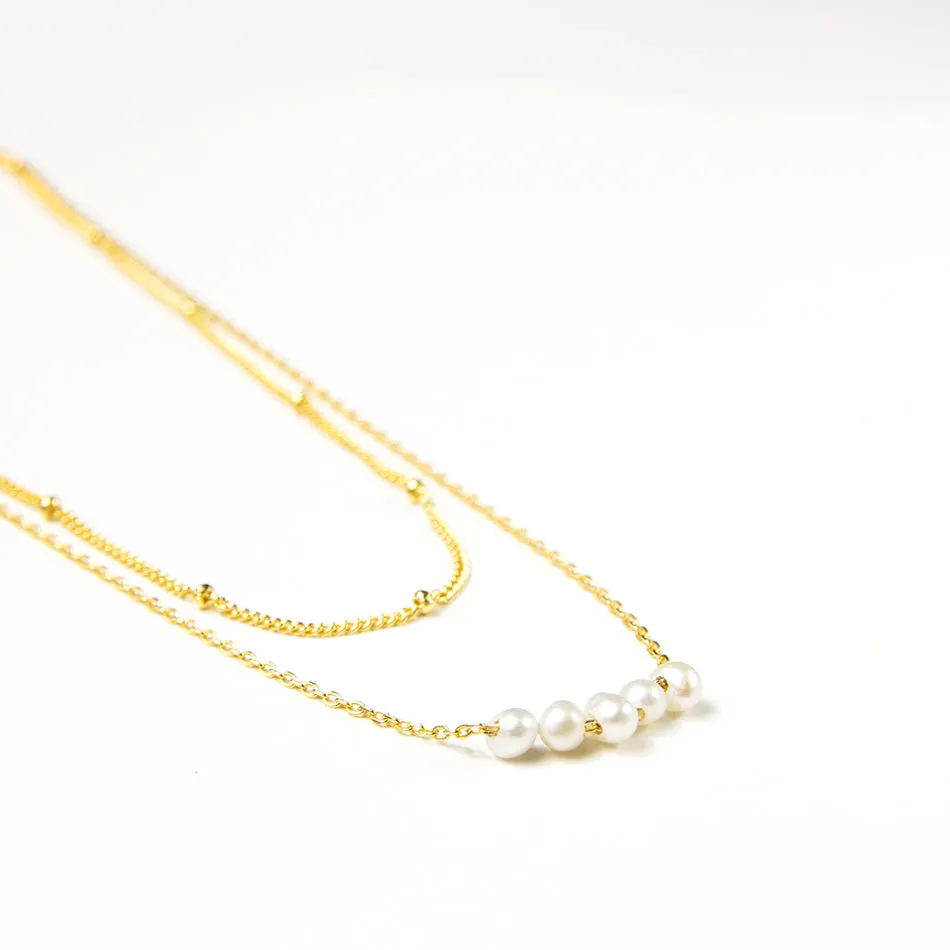 Isla Double Layer Necklace
