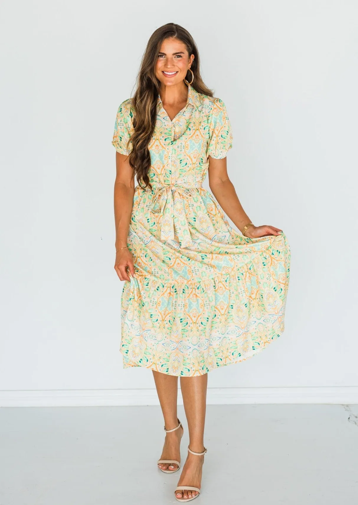 It All Comes Together Midi Dress