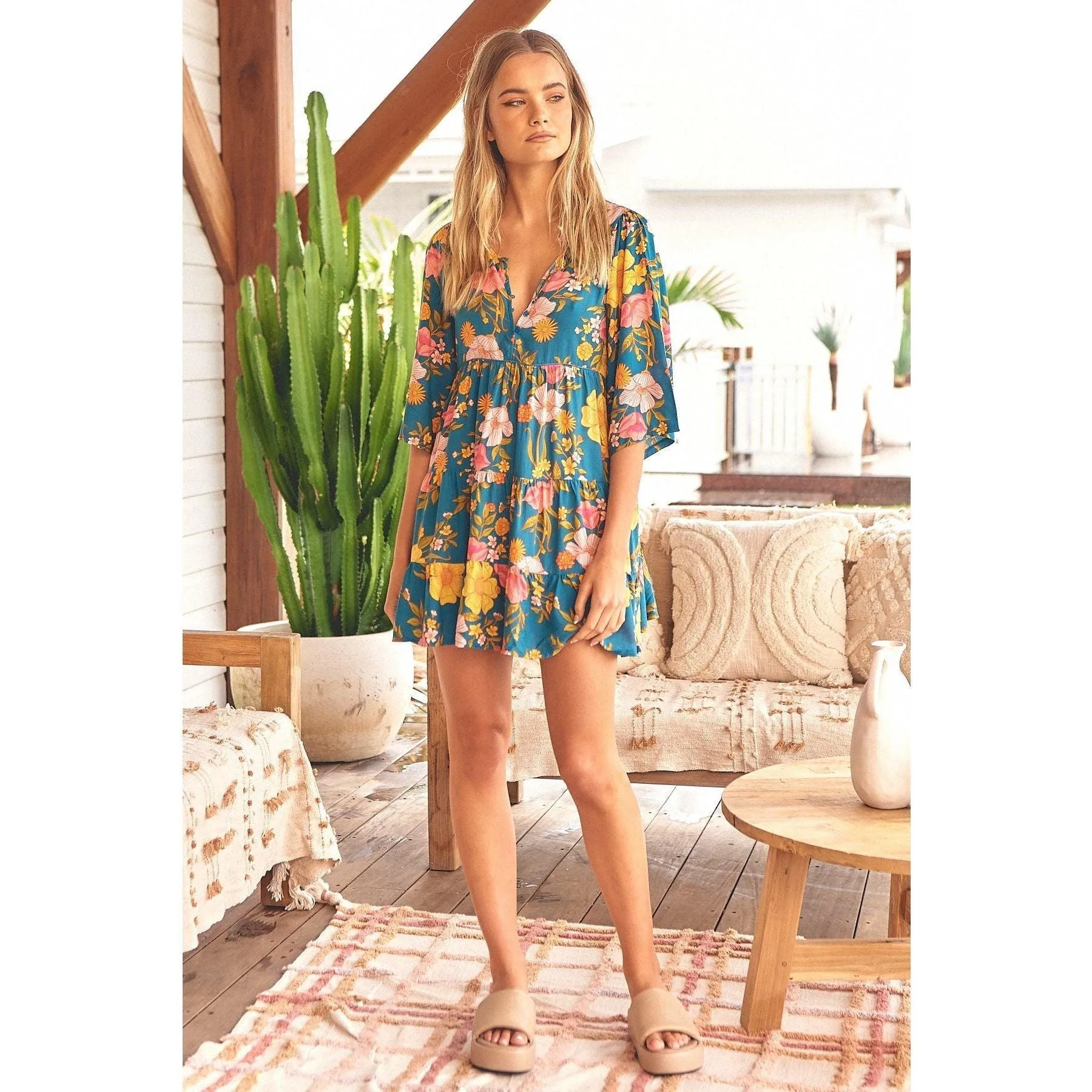 JAASE Tiya Print Sammi Mini Dress
