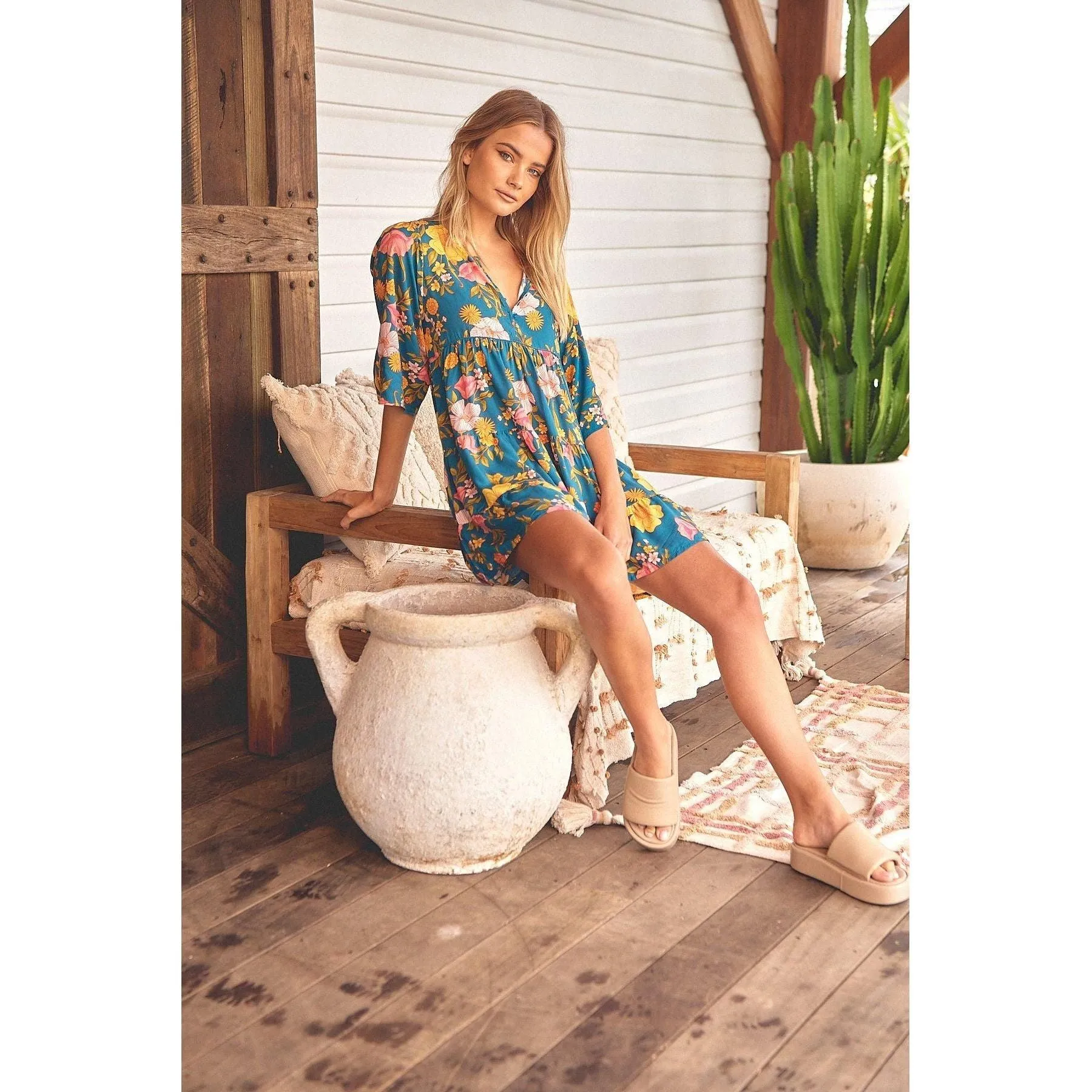 JAASE Tiya Print Sammi Mini Dress
