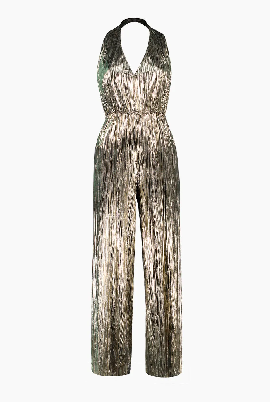 Jumpsuit sin mangas y espalda descubierta
