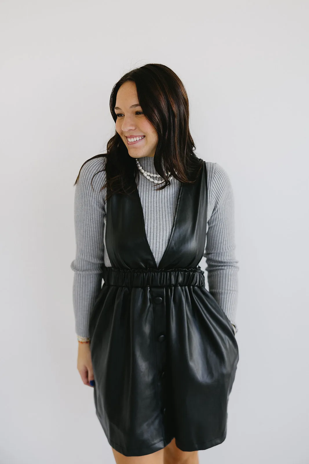 Kara Mini Dress - Black
