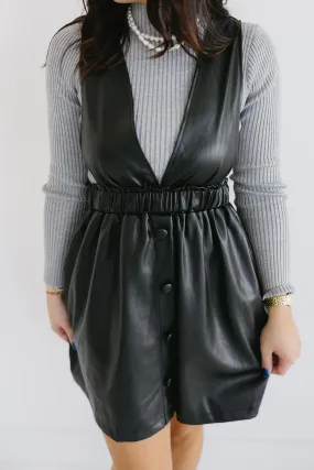 Kara Mini Dress - Black