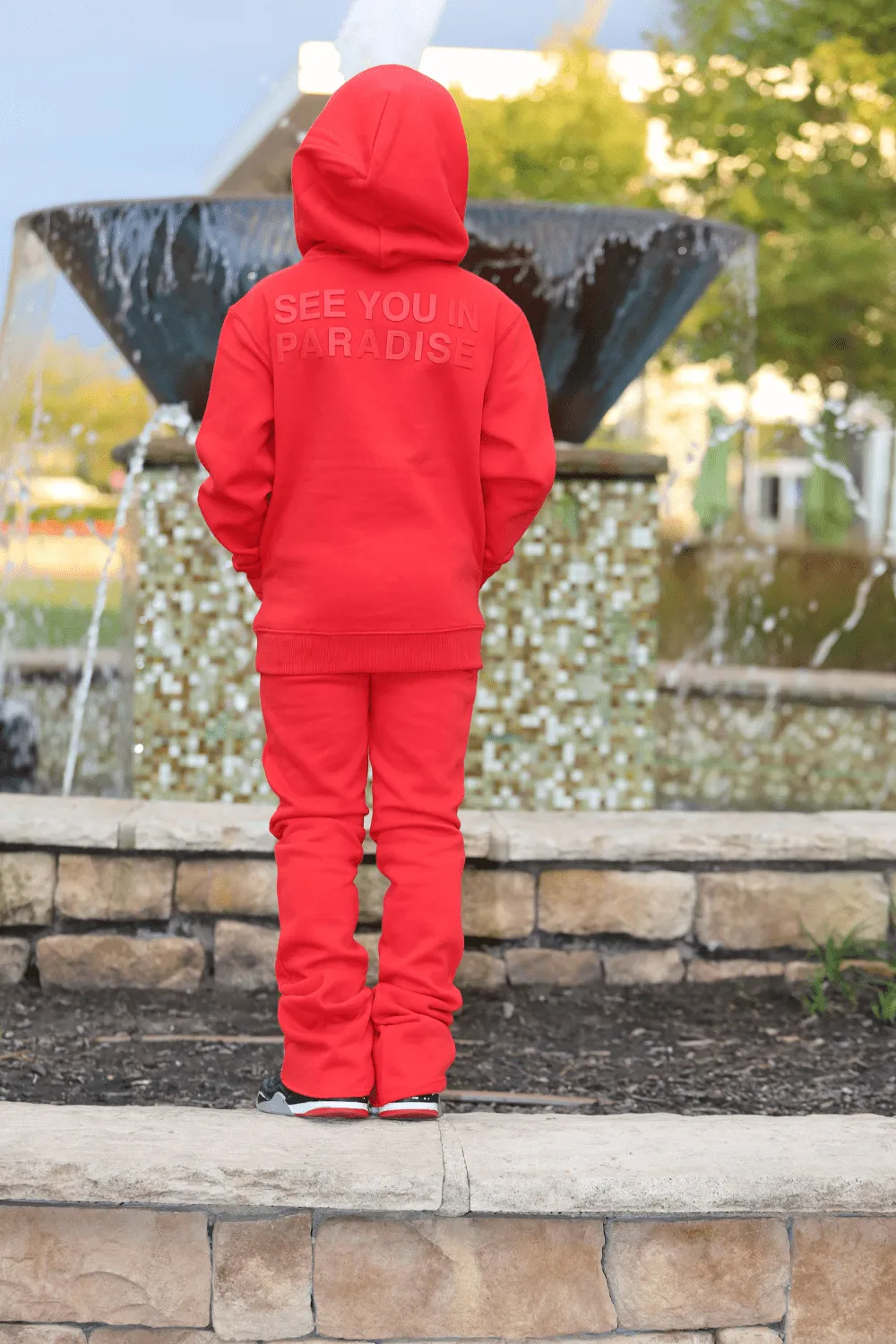 Kids Uptown Stacked Sweatpants