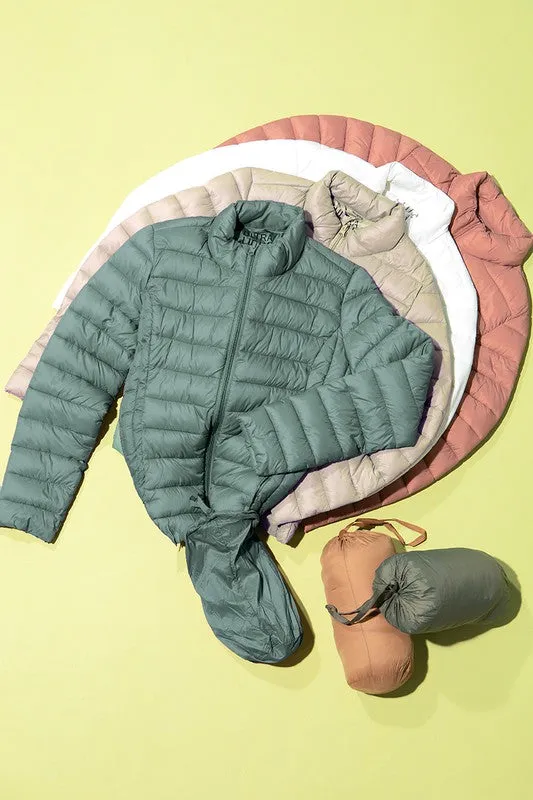 LightWeight Foldable Puffer Thermal Jacket