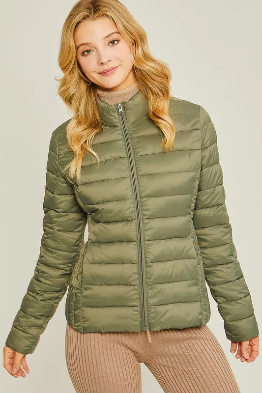 LightWeight Foldable Puffer Thermal Jacket