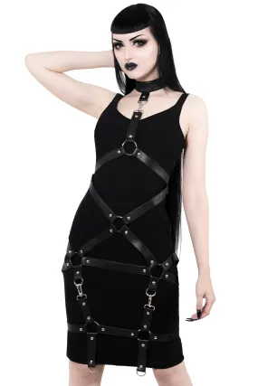 Locked Away Midi Dress [B]
