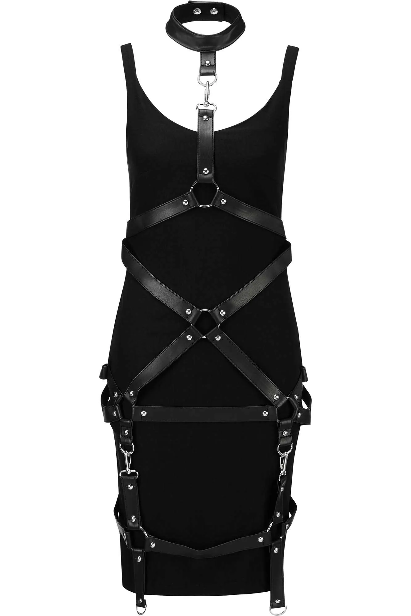 Locked Away Midi Dress [B]