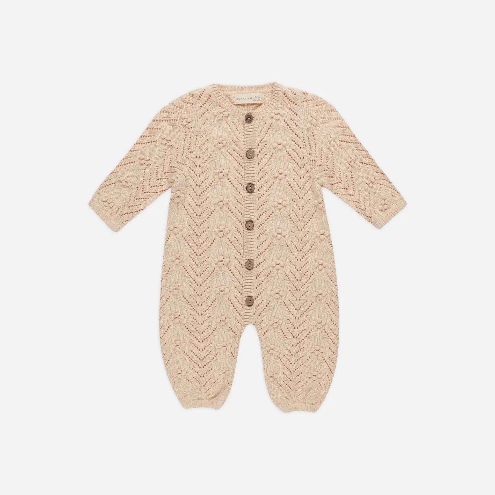 Long Sleeve Bobble Romper