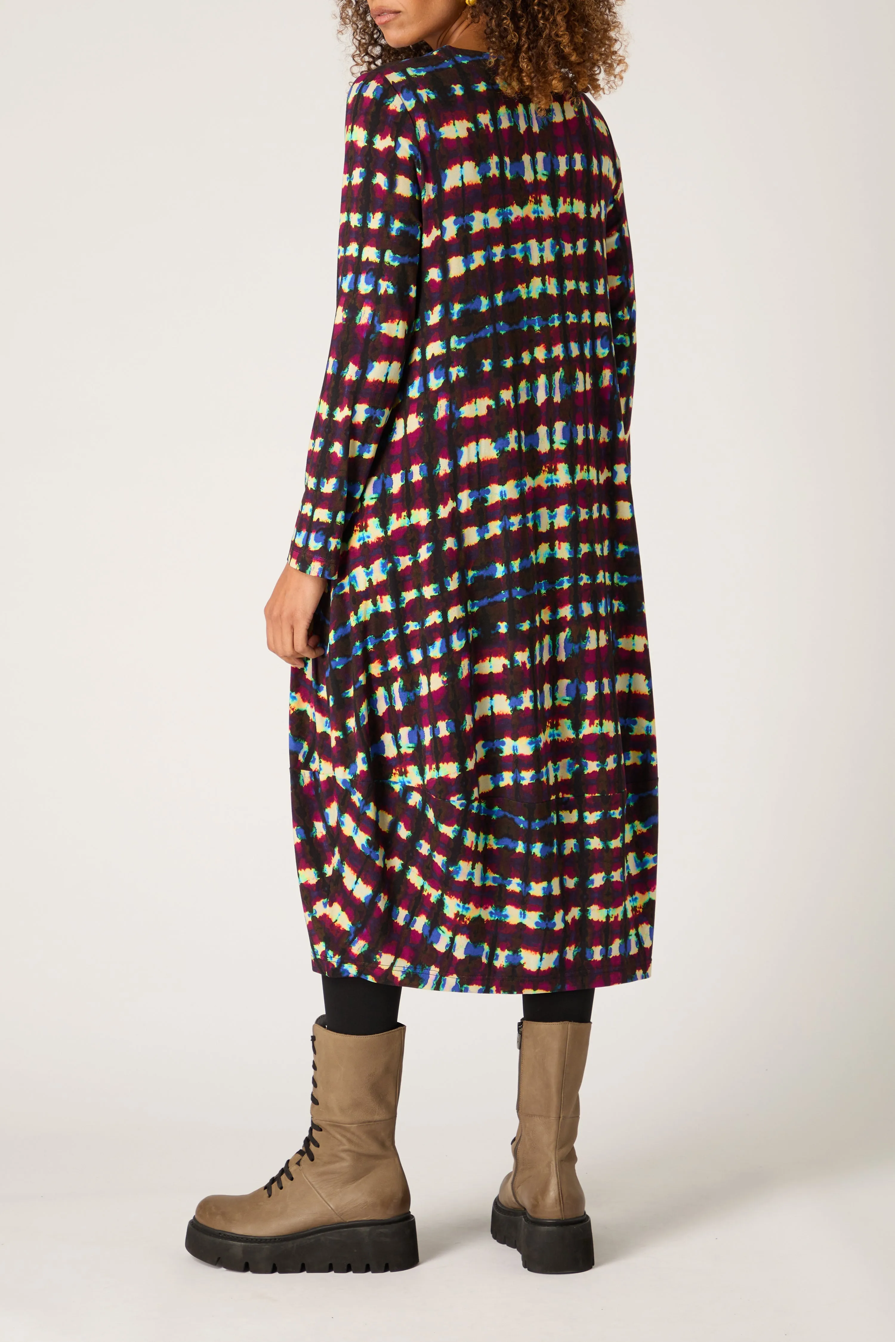 Marble Bubble Dress - Multi