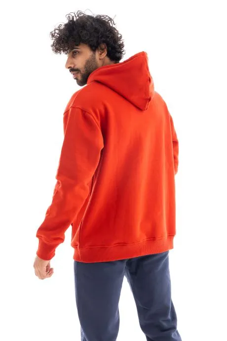 Men's Winter Hoodie Pajamas - Red