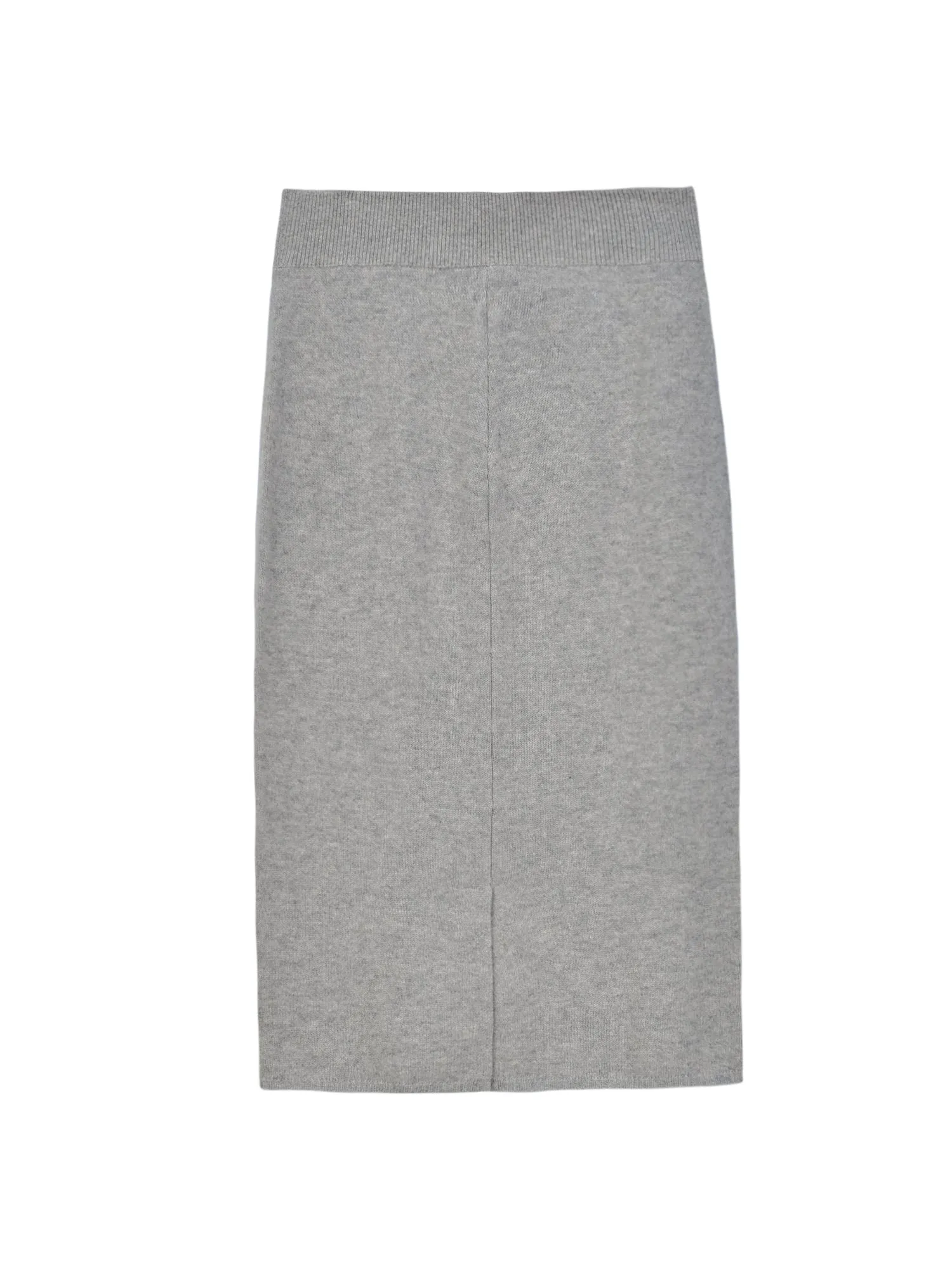 Midi Skirt_Light Grey