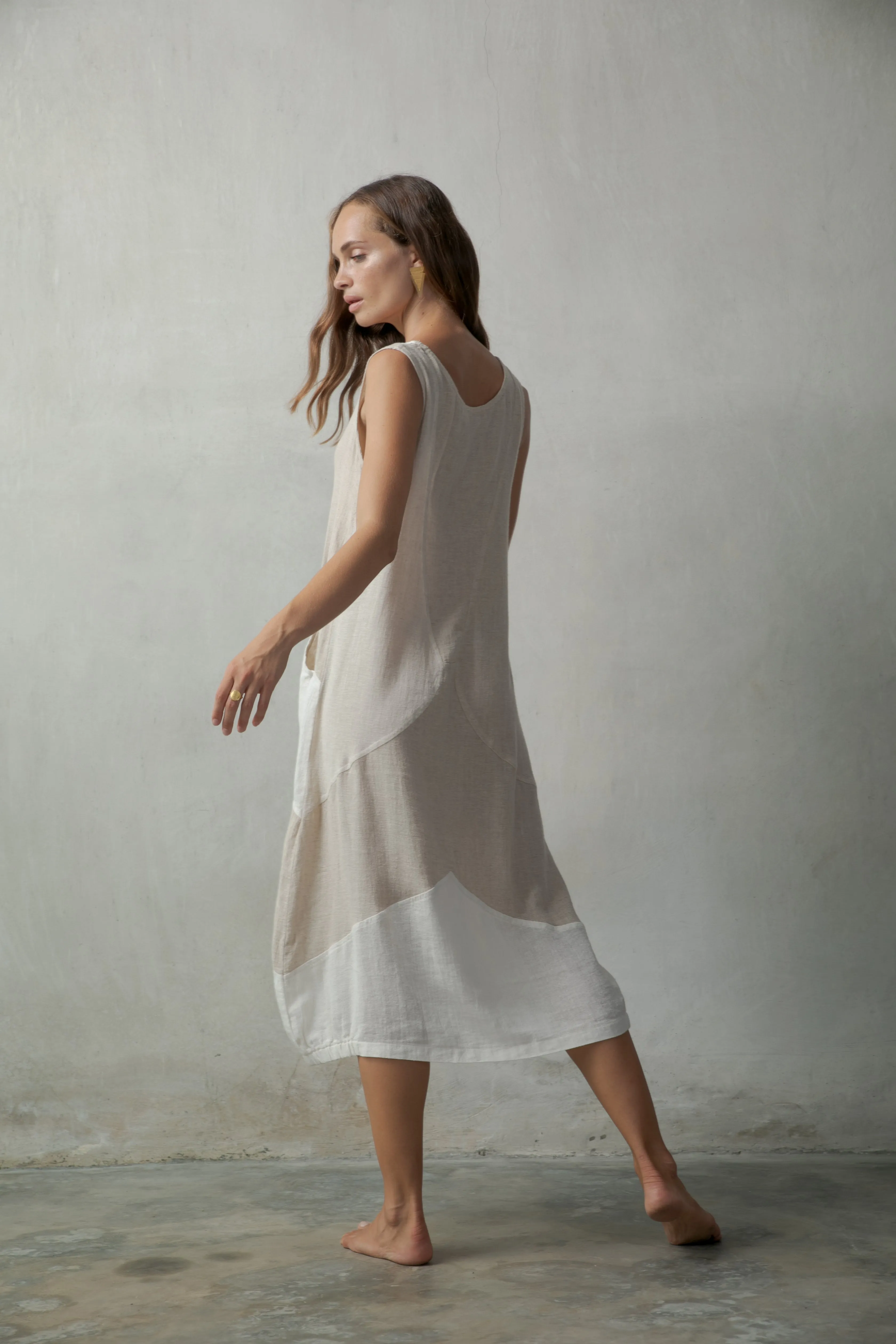Milos Linen Dress