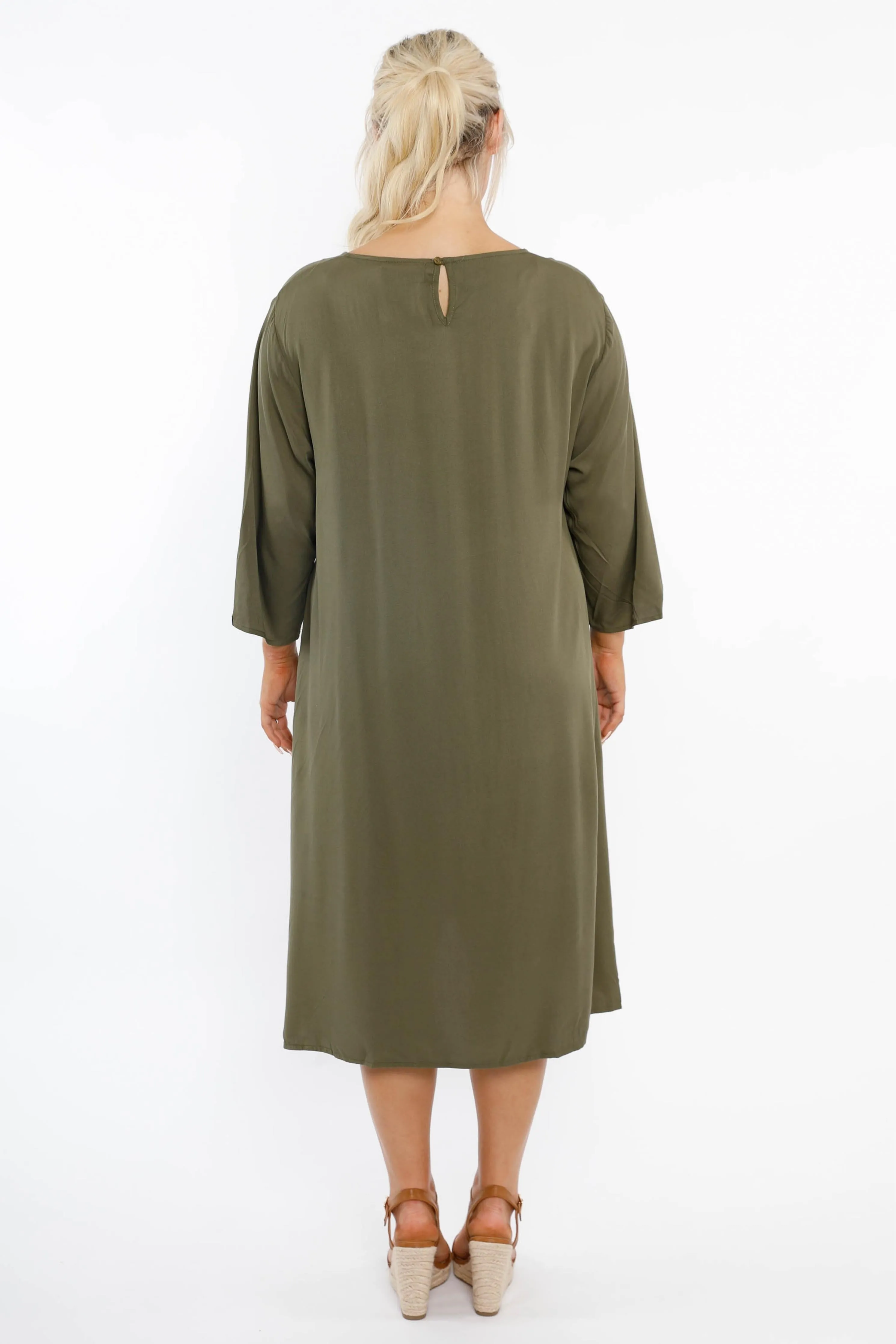 Minimalist Dress | Khaki | FINAL SALE
